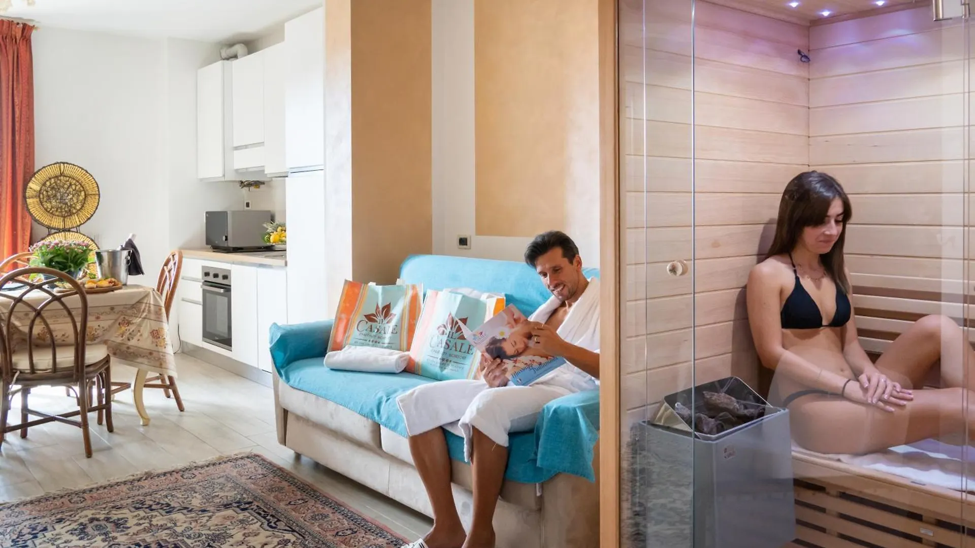 Residence Villa Il Casale - Appartamenti Wellness E Piscina Riscaldata Tovo San Giacomo Appartement